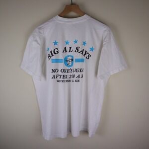 Vintage 90s Midnite Hour Lounge Cicero Illinois Al Capone Shirt Adult XL 23x26